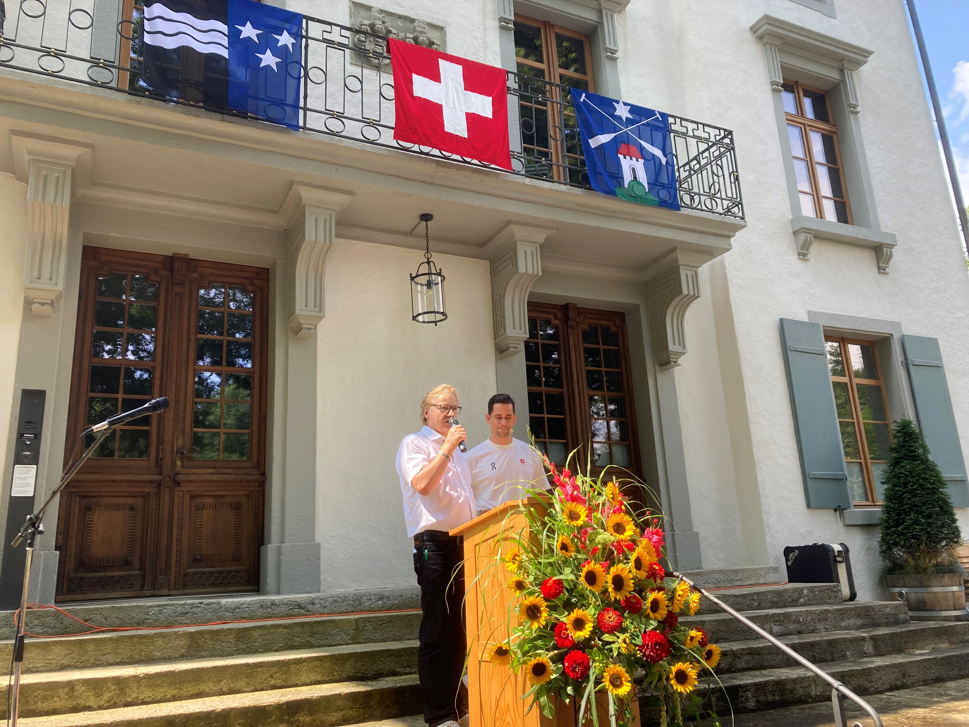 Martin Goldenberger mit Peter Bolliger